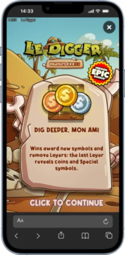 Le Digger main